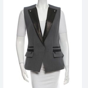 Rebecca Taylor Gray Sleeveless Vest, size 6